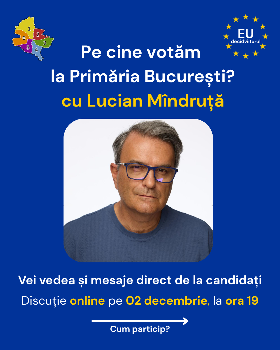 Pe cine votăm la Primăria București?