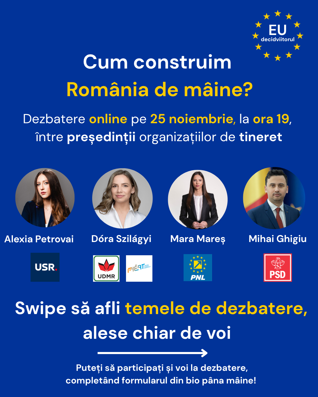 Cum construim România de mâine?