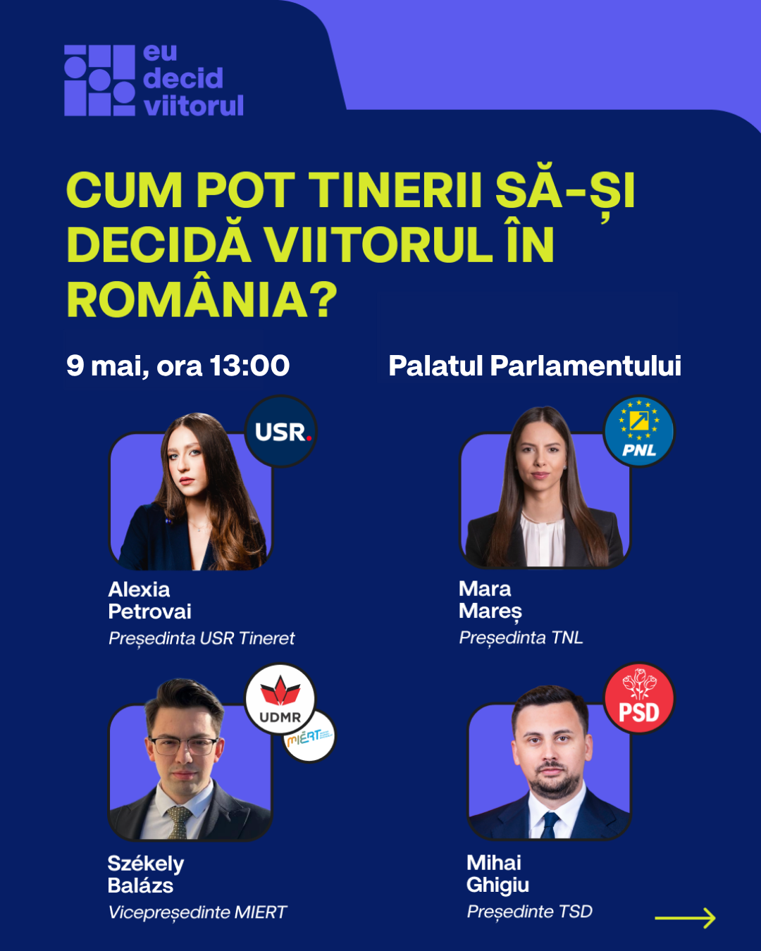 Cum pot tinerii să-și decidă viitorul în România?
